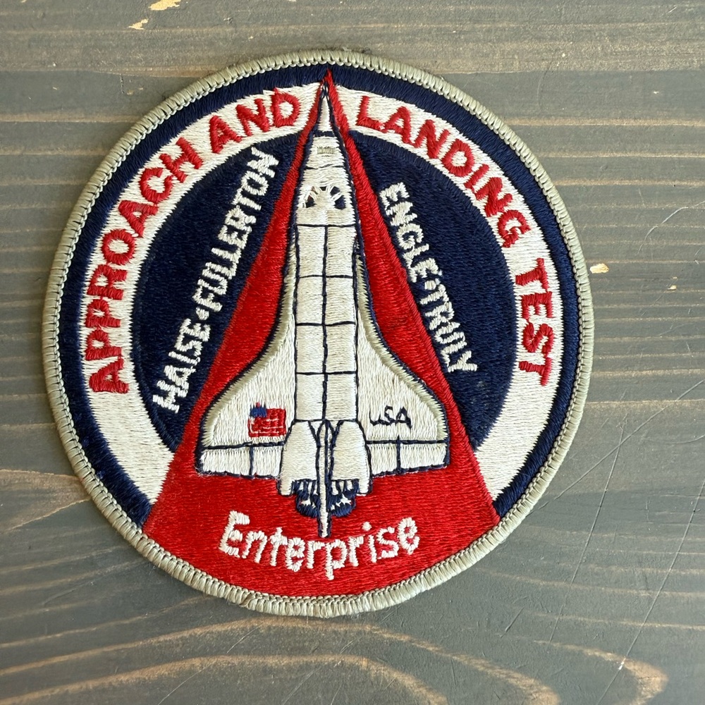 Vintage NASA commemorative patch